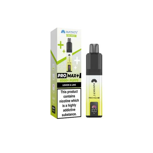 Hayati Pro Max Plus 6000 Puffs Prefilled Pod Kit | Lemon & Lime