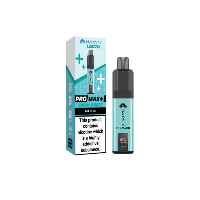 Hayati Pro Max Plus 6000 Puffs Prefilled Pod Kit | Mr Blue