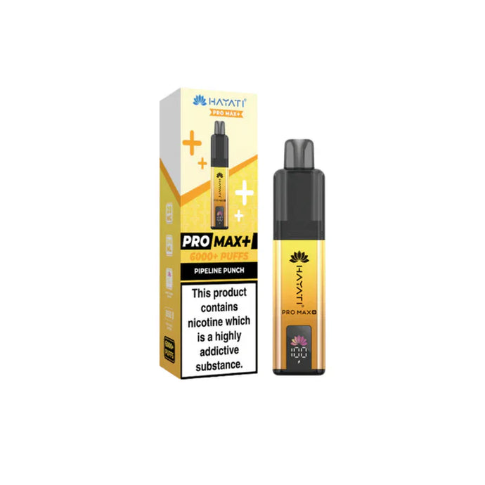 Hayati Pro Max Plus 6000 Puffs Prefilled Pod Kit | Pipeline Punch
