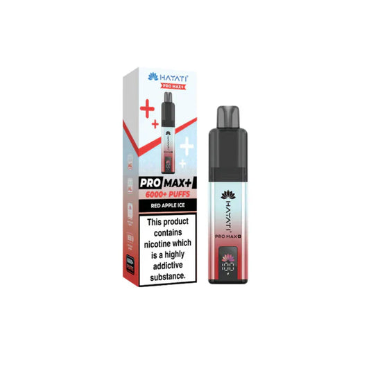 Hayati Pro Max Plus 6000 Puffs Prefilled Pod Kit | Red Apple Ice