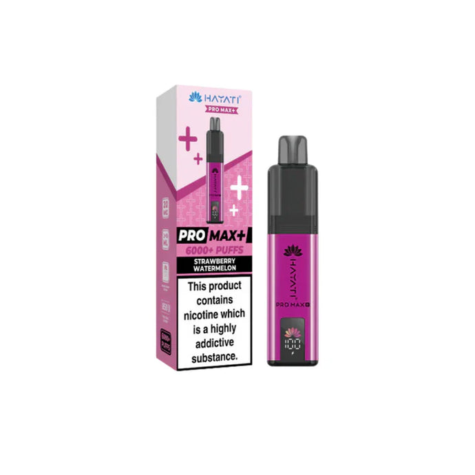Hayati Pro Max Plus 6000 Puffs Prefilled Pod Kit | Strawberry Watermelon
