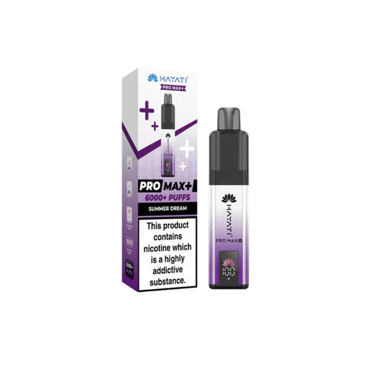 Hayati Pro Max Plus 6000 Puffs Prefilled Pod Kit | Summer Dream