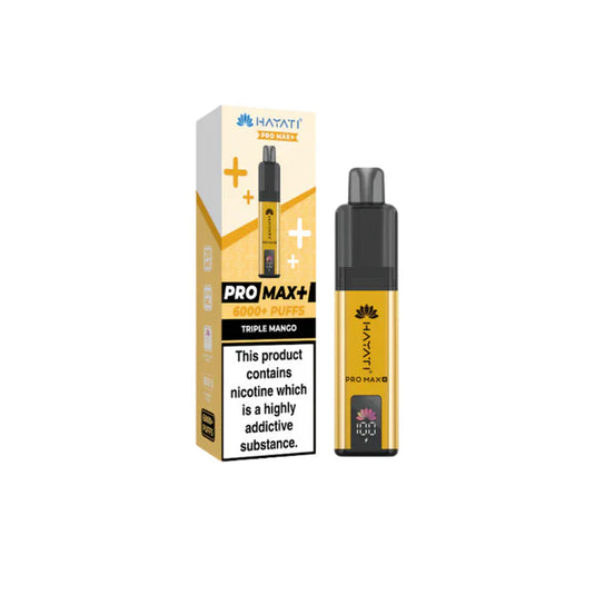Hayati Pro Max Plus 6000 Puffs Prefilled Pod Kit | Triple Mango