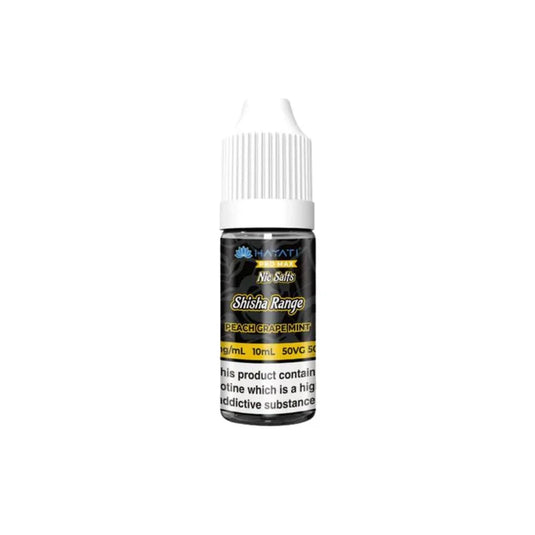 Hayati Pro Max Shisha Range 10ml Nic Salts | Peach Grape Mint