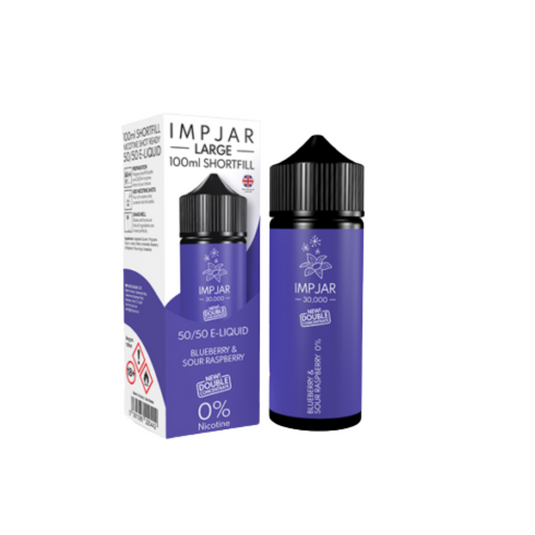 Imp Jar Large 100ml E-Liquid | Blueberry Sour Raspberry