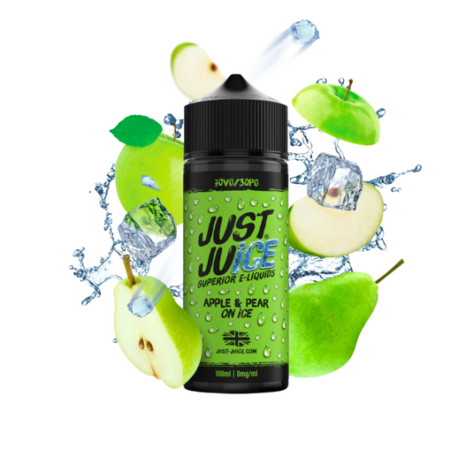 Just Juice Iconic 100ml Shortfill | Apple & Pear on Ice