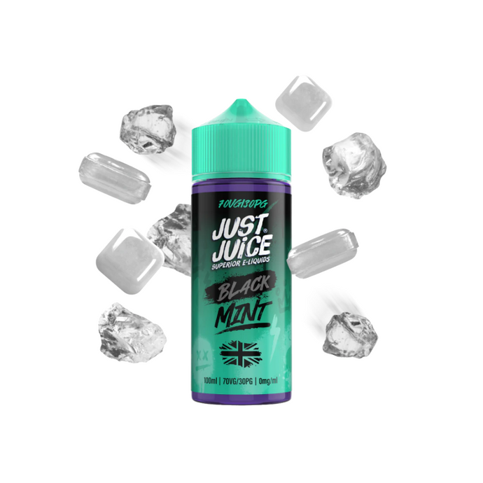 Just Juice 100ml Shortfill | Black Mint