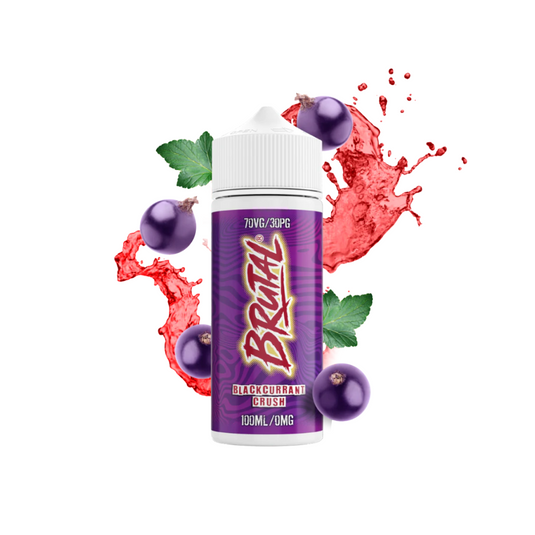 Just Juice Brutal 100ml Shortfill | Blackcurrant Crush