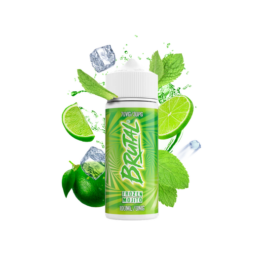 Just Juice Brutal 100ml Shortfill | Frozen Mojito