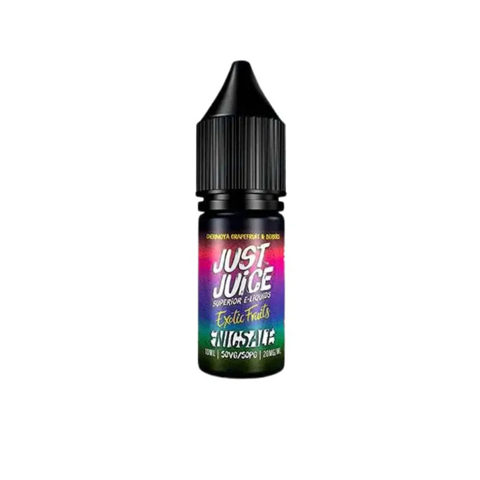 Just Juice Exotic Fruits 10ml Nic Salts | Cherimoya Grapefruit & Berries