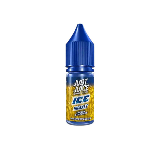 Just Juice Ice Edition 10ml Nic Salts | Citron & Coconut