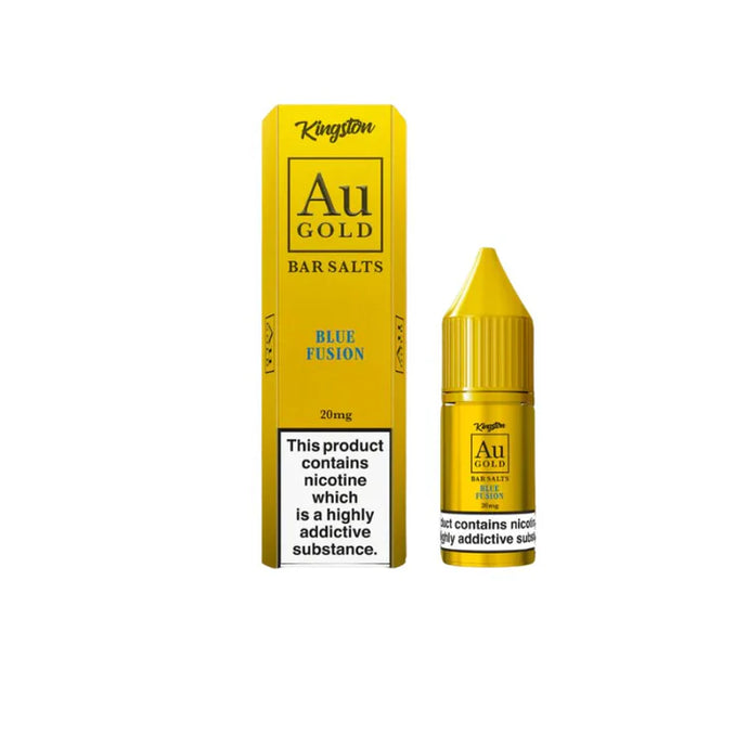 Kingston AU Gold Bar 10ml Nic Salts | Blue Fusion