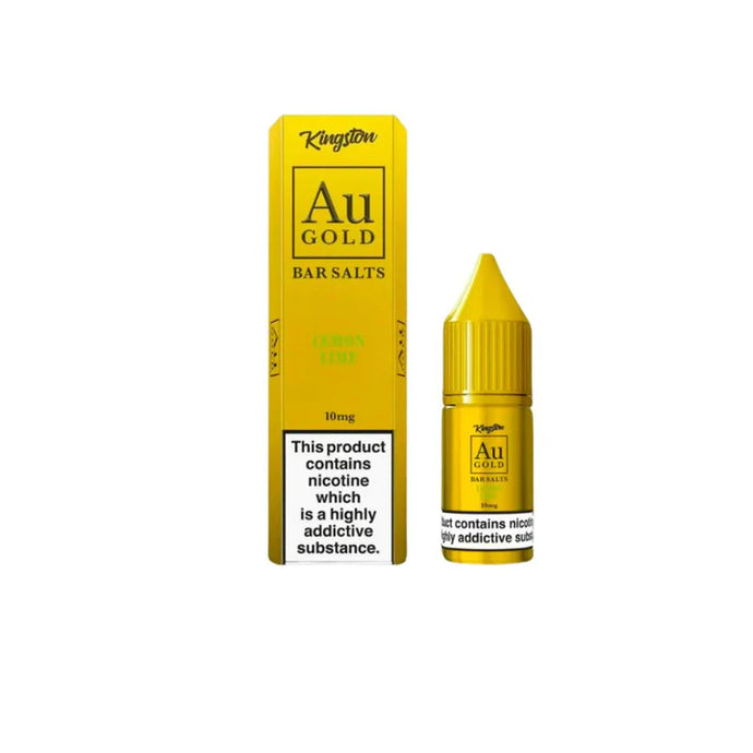 Kingston AU Gold Bar 10ml Nic Salts | Lemon Lime