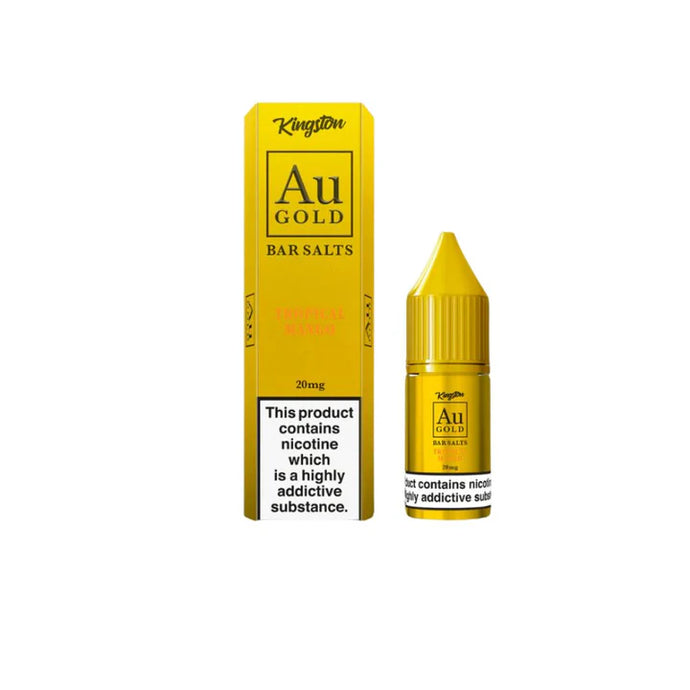 Kingston AU Gold Bar 10ml Nic Salts | Tropical Mango