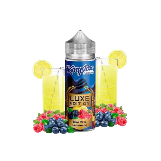 Kingston Luxe Edition 100ml E-Liquid | Blue Razz Lemonade