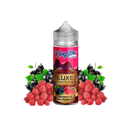 Kingston Luxe Edition 100ml E-Liquid | Blueberry & Sour Raspberry