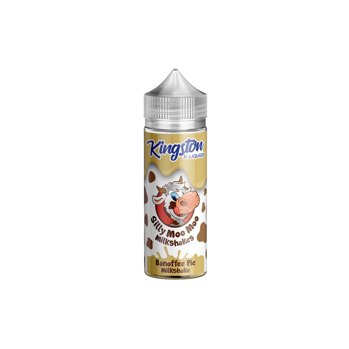 Kingston Silly Moo Moo 100ml E Liquid | Banoffee Pie Milkshakes