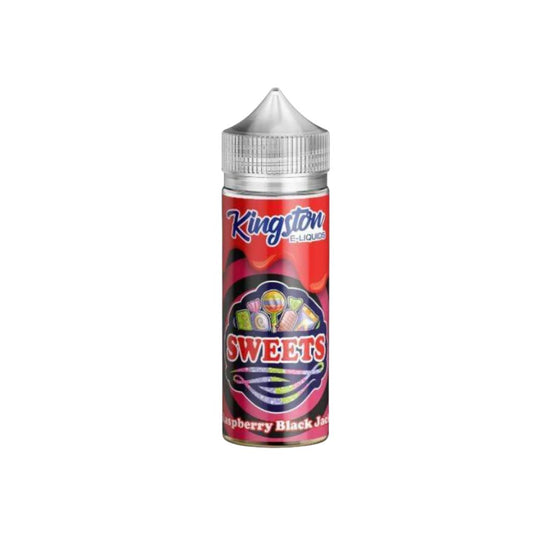 Kingston Sweets 100ml E-Liquid | Raspberry Black Jack