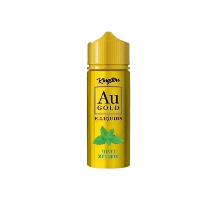 Kingston AU Gold 100ml E-Liquid | Minty Menthol