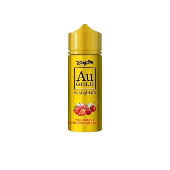 Kingston AU Gold 100ml E-Liquid | Strawberry Raspberry Cherry Ice