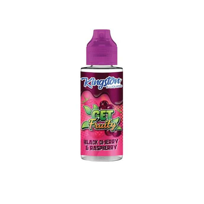 Kingston Get Fruity 100ml E-Liquid | Black Cherry Raspberry