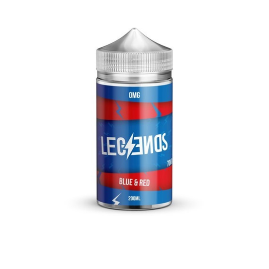 Legends 200ml E-Liquid | Blue & Red
