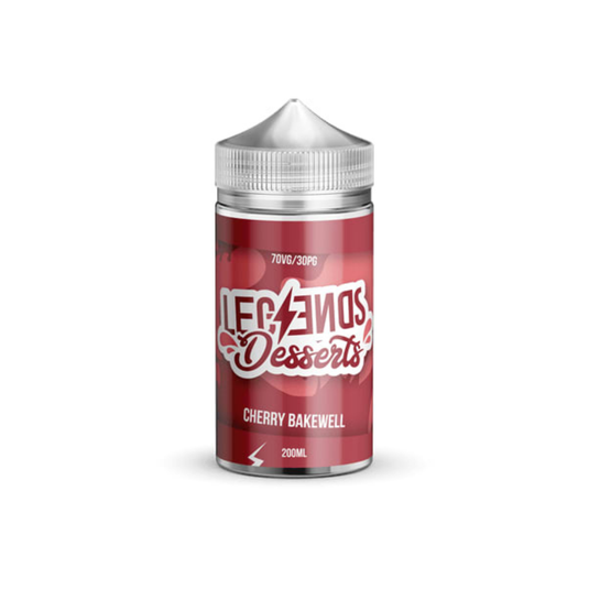Legends 200ml E-Liquid | Cherry Bakewell