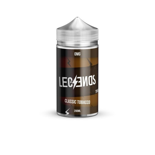 Legends 200ml E-Liquid | Classic Tobacco