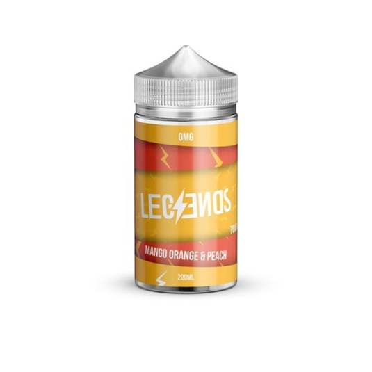 Legends 200ml E-Liquid | Mango Orange & Peach