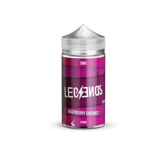 Legends 200ml E-Liquid | Raspberry Sherbet