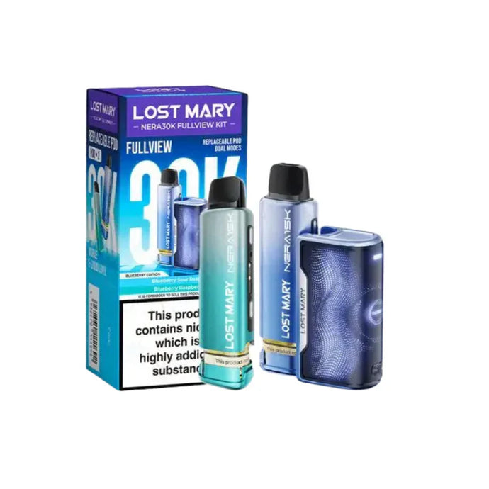 Lost Mary Nera 30k Fullview Prefilled Pod Kit | Blueberry Edition