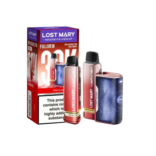 Lost Mary Nera 30k Fullview Prefilled Pod Kit | Cherry Ice