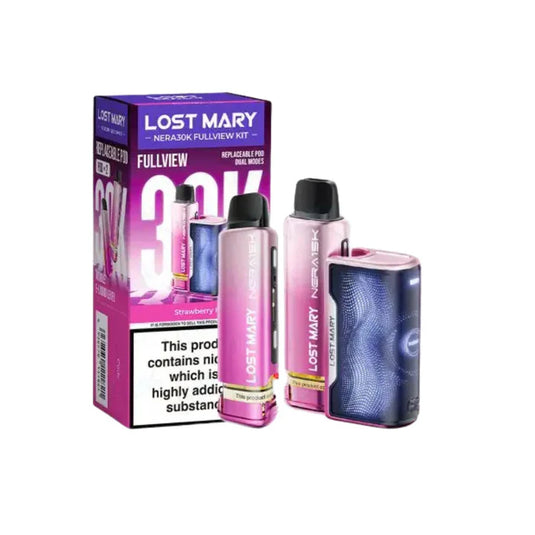 Lost Mary Nera 30k Fullview Prefilled Pod Kit | Strawberry Ice