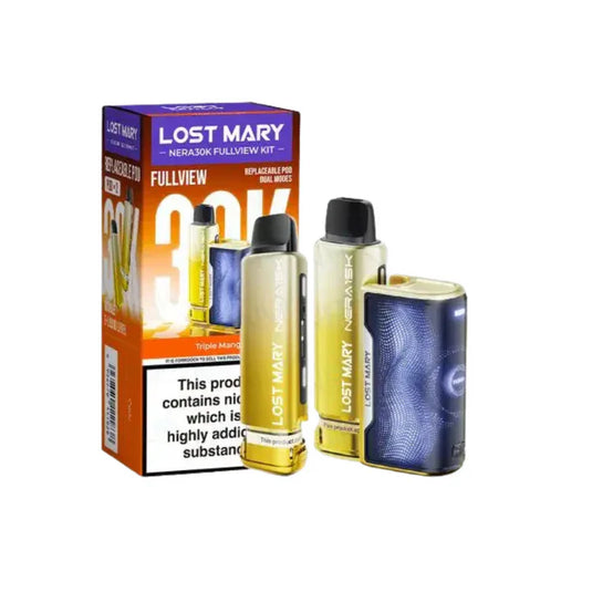 Lost Mary Nera 30k Fullview Prefilled Pod Kit | Triple Edition