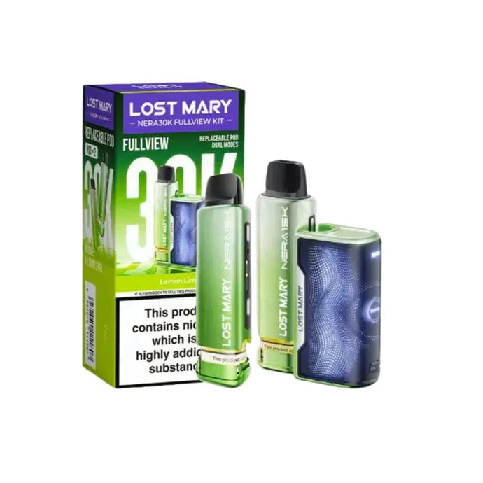 Lost Mary Nera 30k Fullview Prefilled Pod Kit | Lemon Lime