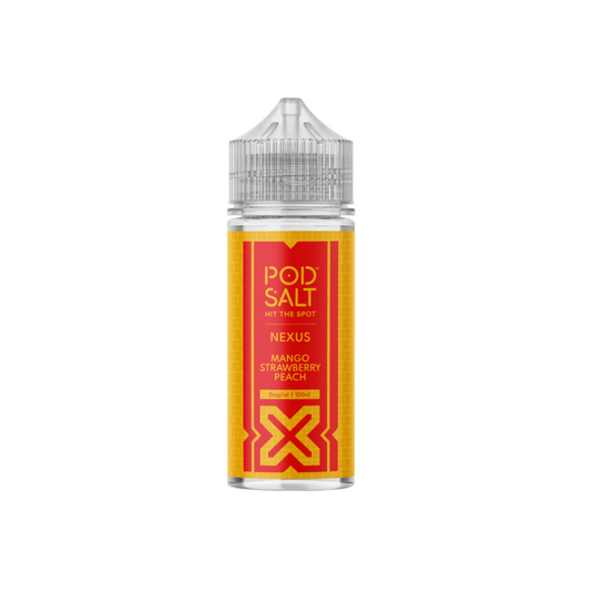 Nexus Pod Salt E-Liquid | Mango Strawberry Peach
