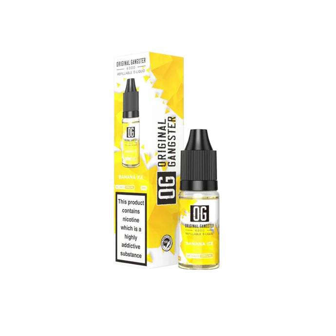 OG Original Gangster 6000 10ml Nic Salts | Banana Ice