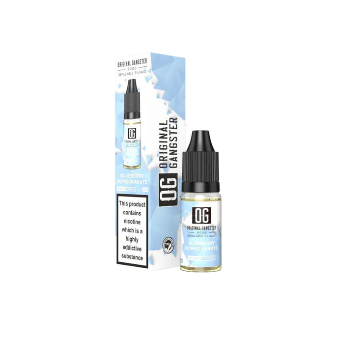 OG Original Gangster 6000 10ml Nic Salts | Blueberry Pomegranate