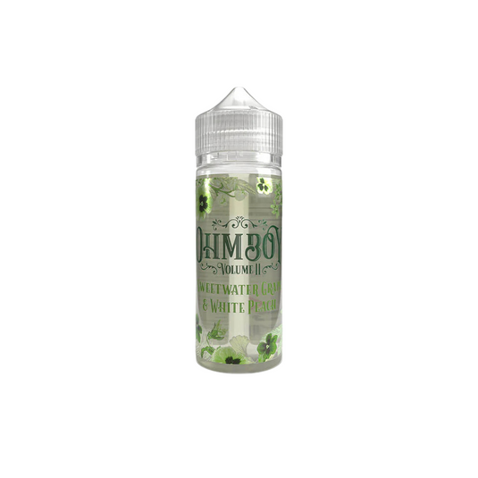 Ohm Boy 100ml Shortfill | Sweet Water Grape & White Peach