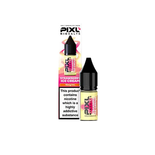 PIXL 10ml Nic Salts | Strawberry Ice Cream