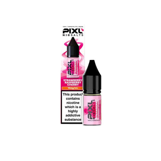 PIXL 10ml Nic Salts | Strawberry Raspberry Cherry