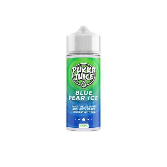 Pukka Juice 100ml Shortfill | Blue Pear Ice