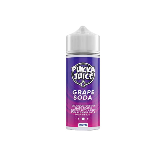 Pukka Juice 100ml Shortfill | Grape Soda