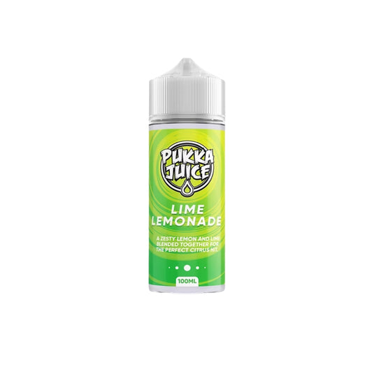 Pukka Juice 100ml Shortfill | Lime Lemonade