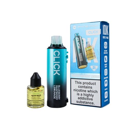 Pyne Pod Click Prefilled Pod + Refill Container | Blueberry Raspberry