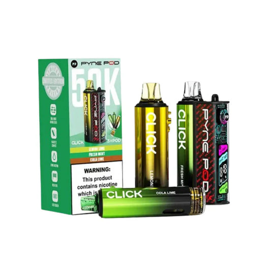 Pyne Pod Click 50k Prefilled Pod Kit | Green Edition