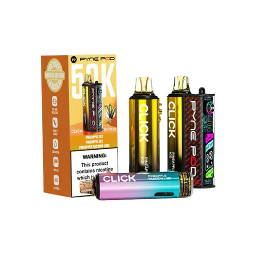 Pyne Pod Click 50k Prefilled Pod Kit | Pineapple Edition