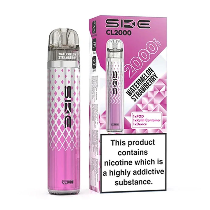 SKE Crystal CL2000 Prefilled Pod Kit | Watermelon Strawberry