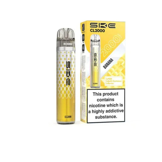 SKE Crystal CL2000 Prefilled Pod Kit | Banana