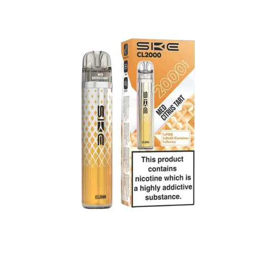 SKE Crystal CL2000 Prefilled Pod Kit | Med Citrus Tart